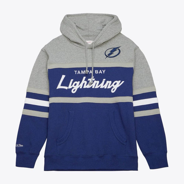 Tampa Bay Lightning Blue Head Coach Pullover Hoodie