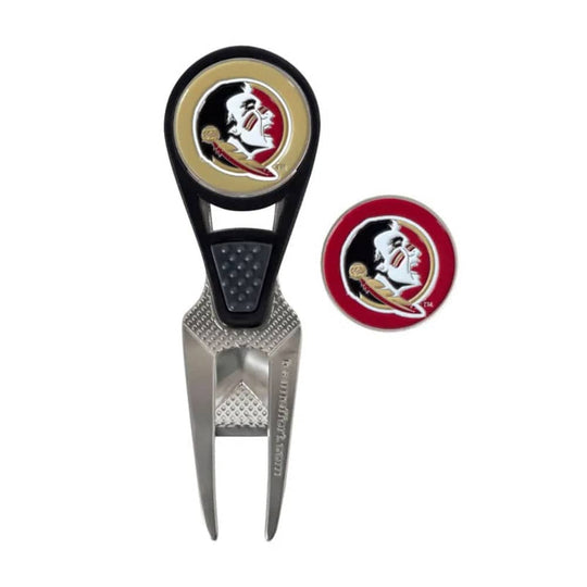 Florida State Seminoles CVX Golf Repair Tool & Ball Markers Set