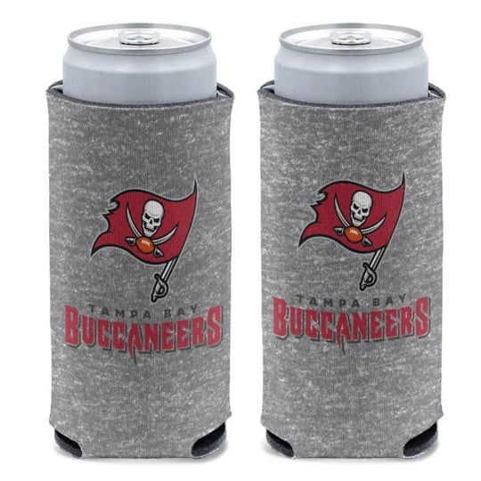 Tampa Bay Buccaneers 12 oz Heather Slim Can Cooler