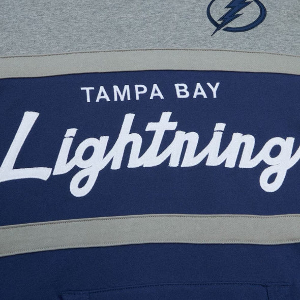 Tampa Bay Lightning Blue Head Coach Pullover Hoodie