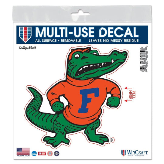 Florida Gators 6" x 6" College Vault Logo Perfect Cut Decal