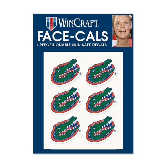 Florida Gators Primary Logo Face Cals - Pack of 6