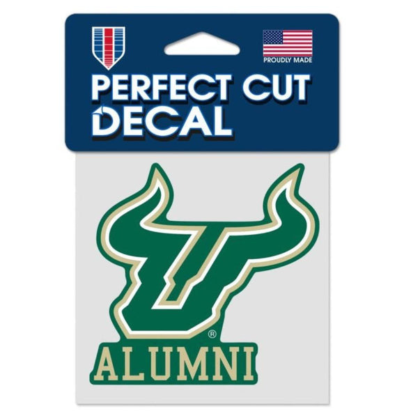 South Florida Bulls 4" x 4" Alumni Perfect Cut Decal