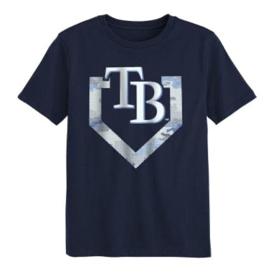 Tampa Bay Rays Kids Tech Camo Base Tee