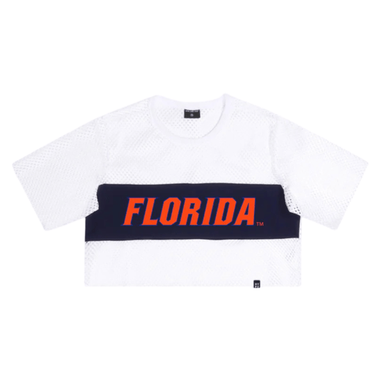 Florida Gators Women's 'Florida' Wordmark Mesh Tee