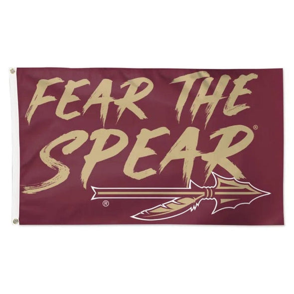 Florida State Seminoles 'Fear The Spear'  Deluxe 3' x 5' Flag