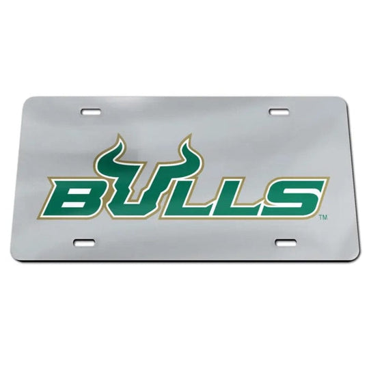 South Florida Bulls Wordmark Logo Front License Plate