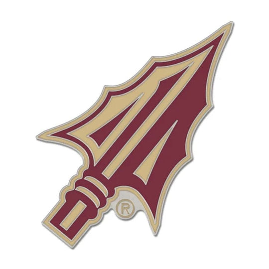 Florida State Seminoles Secondary Logo Spear Collectors Lapel Pin