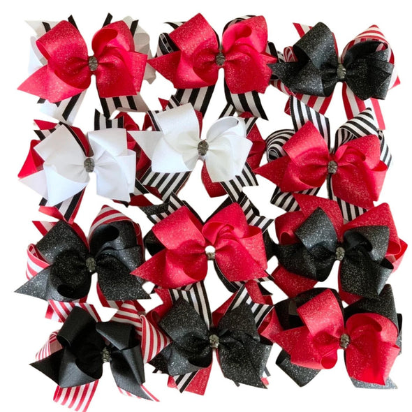 Tampa Bay Buccaneers Large Hair Bow