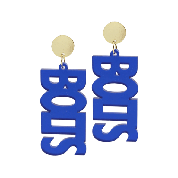 Tampa Bay Lightning Gameday "BOLTS" Acrylic Earrings