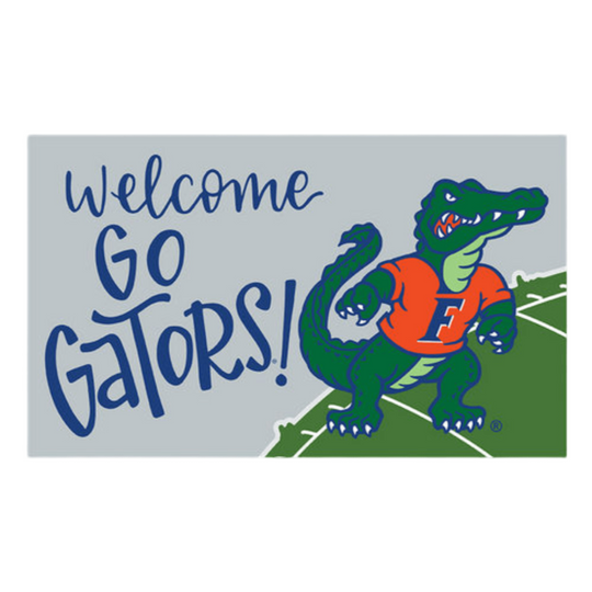 Florida Gators Welcome 18" x 30" Door Mat