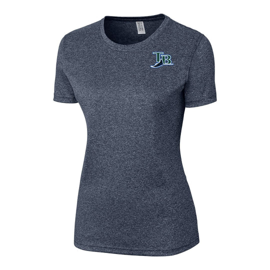 Tampa Bay Rays Clique Women's Cooperstown '05-'07 TB Logo Charge Active Jersey Tee