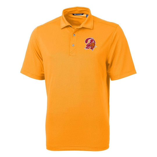 Tampa Bay Buccaneers Cutter & Buck Bucco Bruce Logo Virtue Eco Pique Recycled Polo