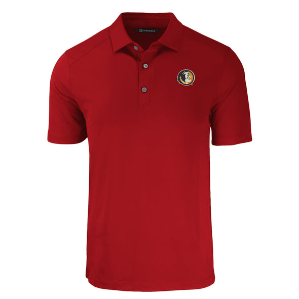 Florida State Seminoles College Vault Chief Head Forge Eco Stretch Recycled Polo