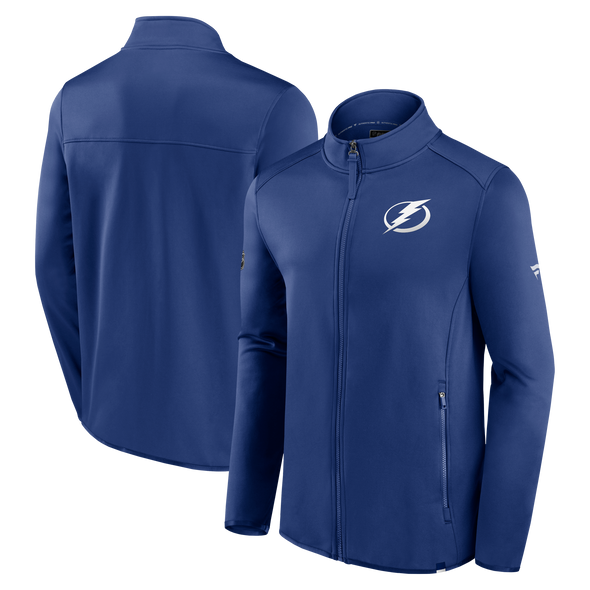 Tampa Bay Lightning Authentic Pro Rink Primary Logo Fleece Full Zip Jacket