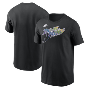 Tampa Bay Rays Nike Cooperstown Wordmark 'Devil Rays' Tee Nike