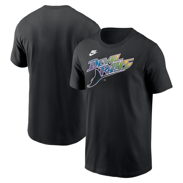 Tampa Bay Rays Nike Cooperstown Wordmark 'Devil Rays' Tee