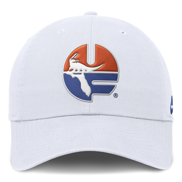 Florida Gators Nike Dri-Fit Vault Academic UF Club Performance Adjustable Hat Nike