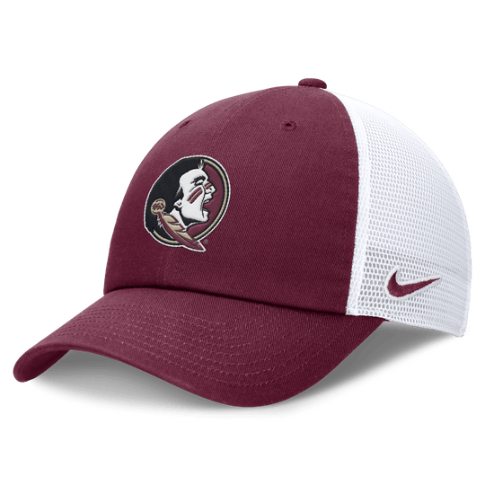 Florida State Seminoles Nike Primary Logo Club Unstructured Performance Adjustable Hat