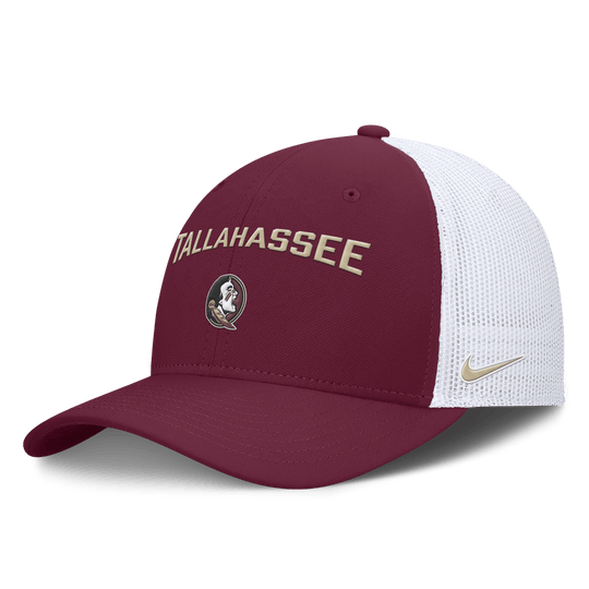 Florida State Seminoles Nike Dri-Fit Primetime Rise City Trucker Snapback Hat