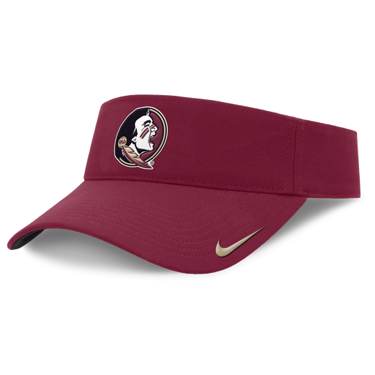 Florida State Seminoles Nike 2024 On-Field Dri-Fit Ace Swoosh Performance Visor