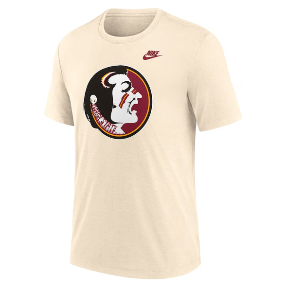 Florida State Seminoles Nike College Vault Primary Logo Triblend Tee