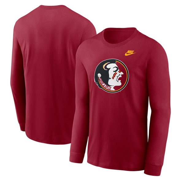 Florida State Seminoles Nike Vault Osceola Long Sleeve Tee