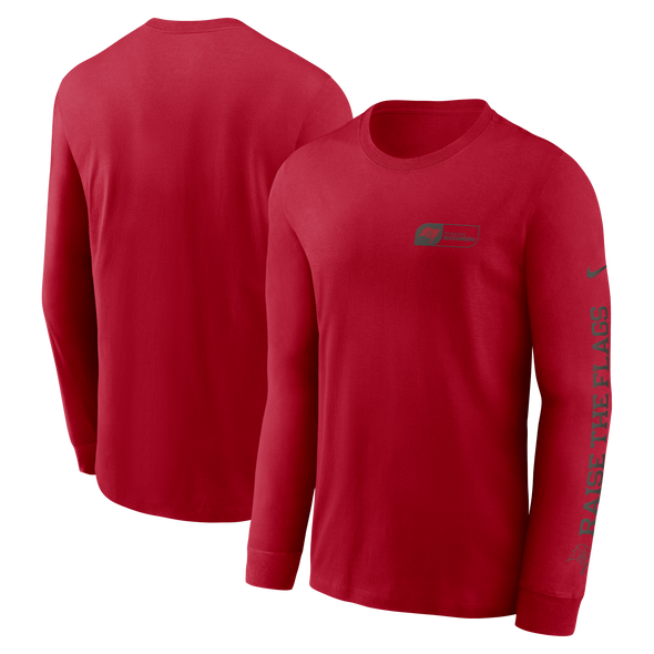 Tampa Bay Buccaneers Nike Sleeve Slogan Essential Long Sleeve Tee