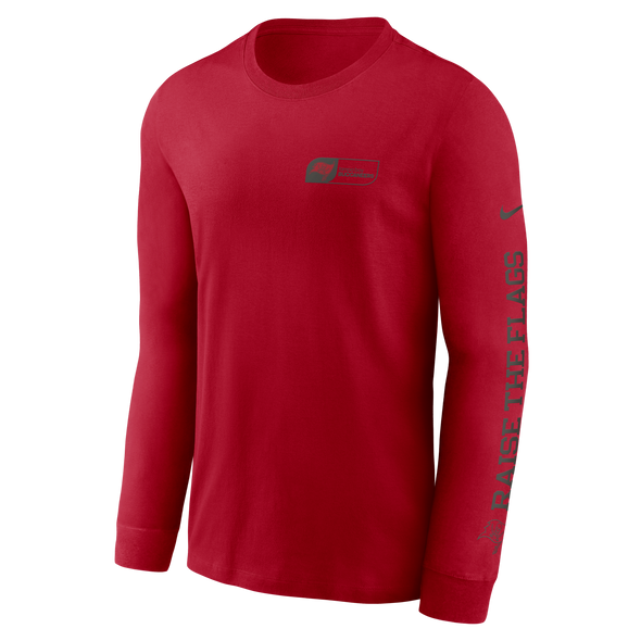 Tampa Bay Buccaneers Nike Sleeve Slogan Essential Long Sleeve Tee