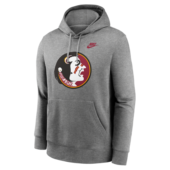 Florida State Seminoles Nike Vault Osceola Primetime Club Fleece Hoodie