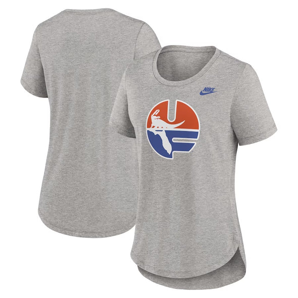 Florida Gators Nike Women's College Vault Academic UF Logo Triblend Tee