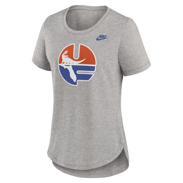 Florida Gators Nike Women's College Vault Academic UF Logo Triblend Tee