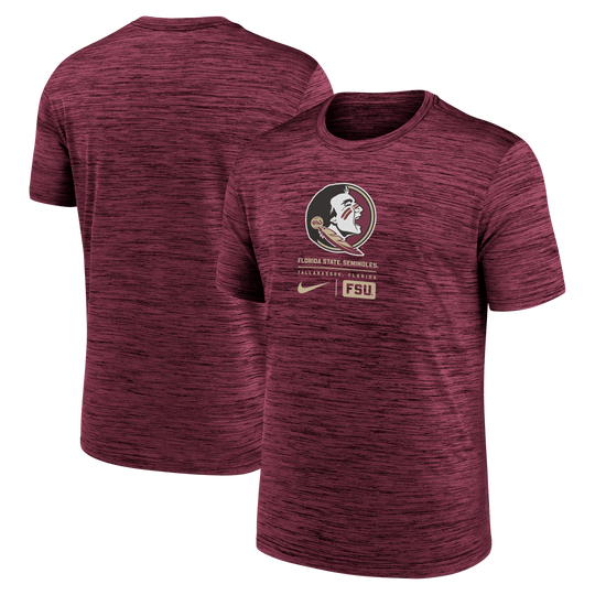 Florida State Seminoles Nike Velocity Center Block Tee
