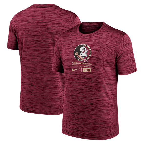 Florida State Seminoles Nike Velocity Center Block Tee