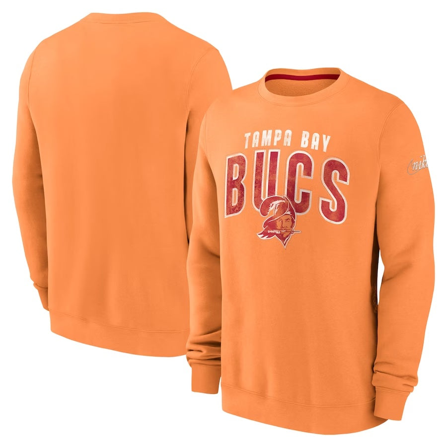 Tampa Bay Buccaneers Nike Retro Rewind Club Crew Fleece Sweatshirt – Heads  and Tails