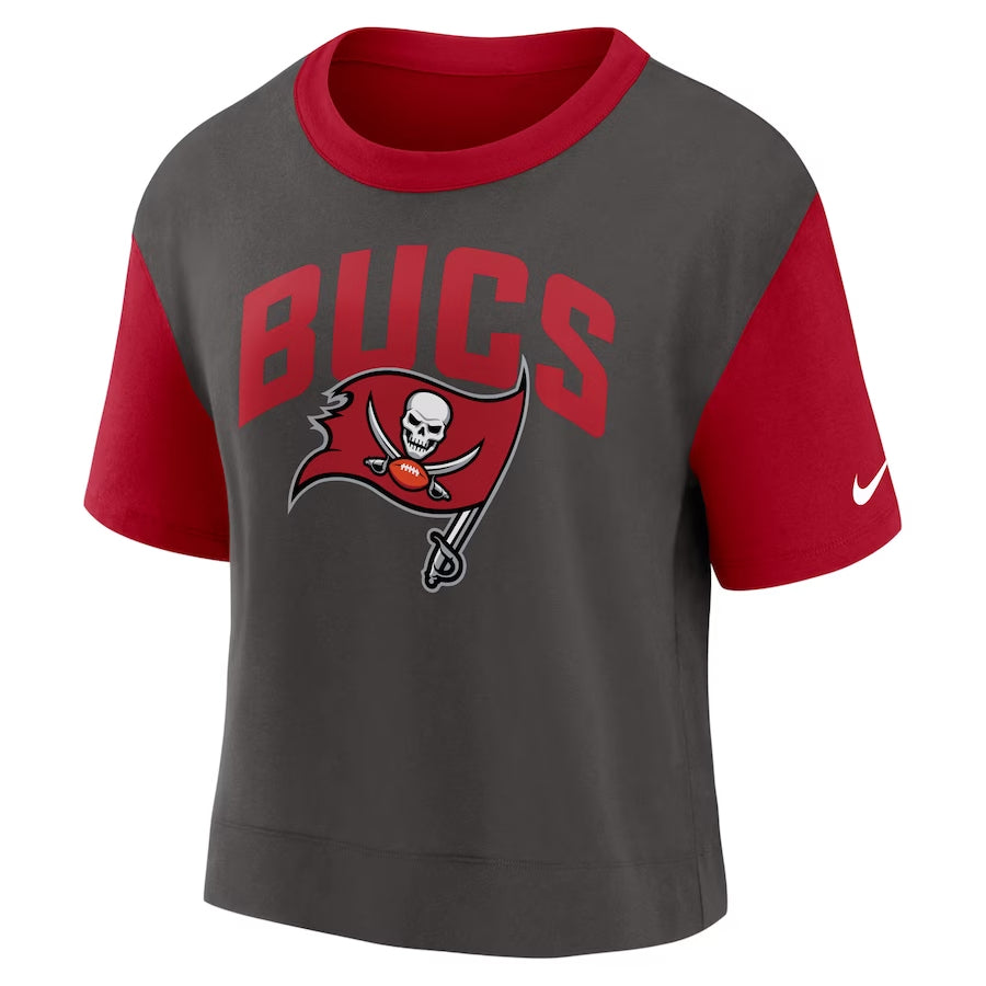 Tampa Bay Buccaneers Nike Women's High Hip Fashion Tee – Heads and Tails