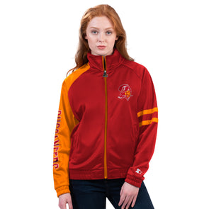 Tampa Bay Buccaneers Women's Starter Retro Arena Track Jacket