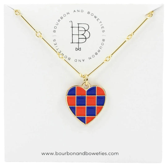 Florida Gators Gameday Heart Necklace