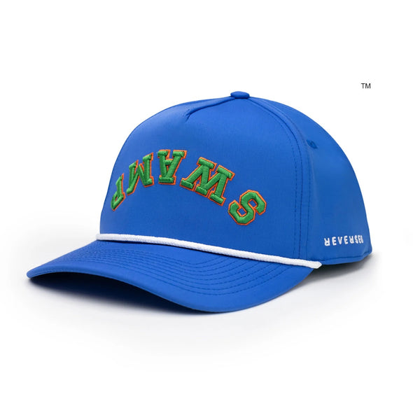 REVERSED Florida Special Edition "SWAMP" Performance Snapback Hat - Blue