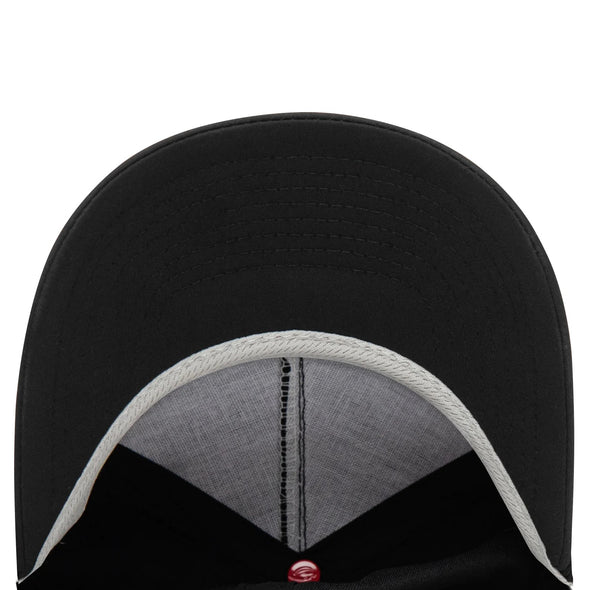 REVERSED Tampa Performance Snapback Hat - Black