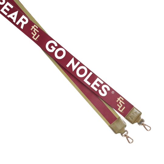 Florida State Seminoles Slogan Hailey Purse Strap