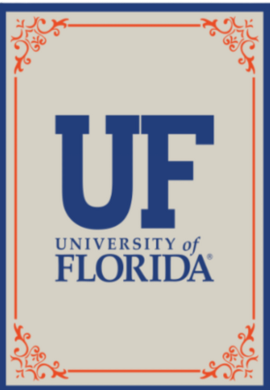 Florida Gators 48" x 68" Stacked Academic Afghan Blanket