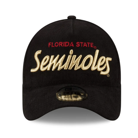 Florida State Seminoles Collegiate Corduroy 9FORTY A-Frame Snapback Hat