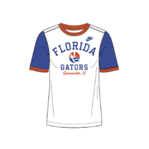 Florida Gators Nike Women's Vault Fundamental Expression Ringer Tee