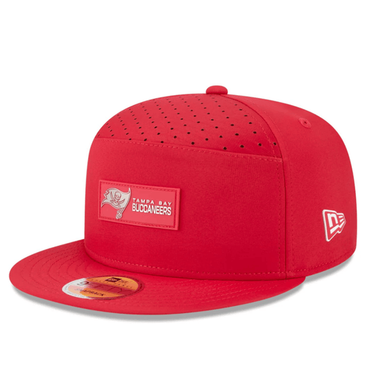 Tampa Bay Buccaneers 2025 Sideline Hot Weather 9Fifty Split Panel Snapback