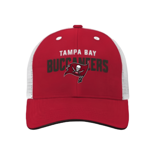 Tampa Bay Buccaneers Youth Core Lock Up Mesh Snapback Hat