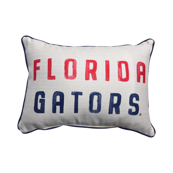 Florida Gators Poster Tones Pillow
