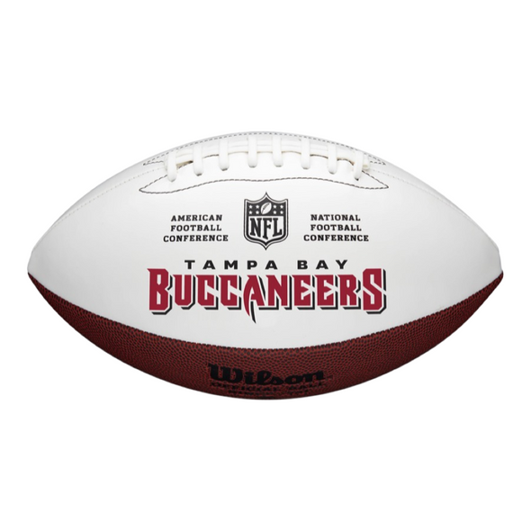 Tampa Bay Buccaneers Wilson Autograph Signature Series Full Size Football