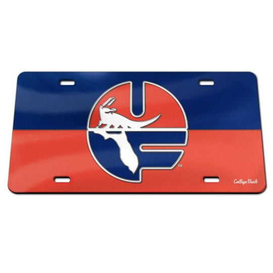 Florida Gators College Vault Specialty Academic UF Two Tone Front License Plate