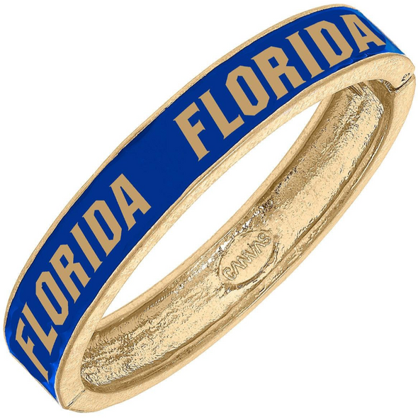 Florida Gators "Gators" Enamel Hinge Bangle